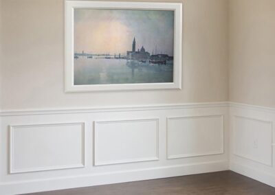 Boiserie elegante in stile classico
