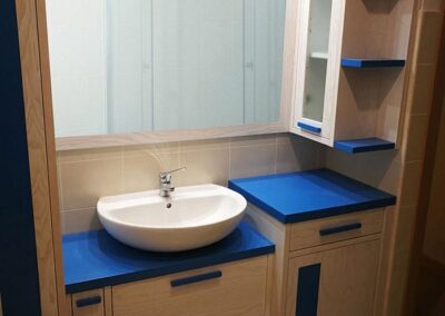 Bagno in vero legno