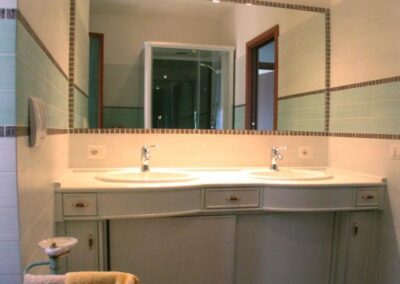 Bagno in vero legno