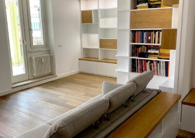 salone cn libreria su misura
