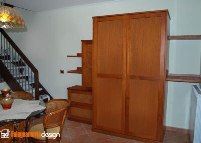 cucina a scomparsa in vero legno