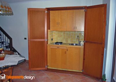 piccola cucina a scoparsa