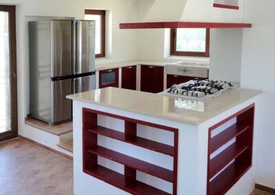 Cucina per casa di campagna