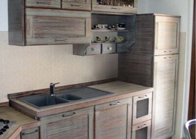 Cucina in vero legno