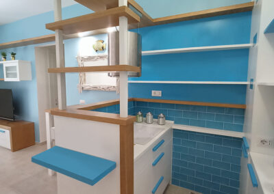 Cucina casa al mare