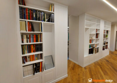 Libreria con boiserie