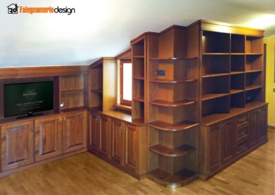 Libreria mansardata