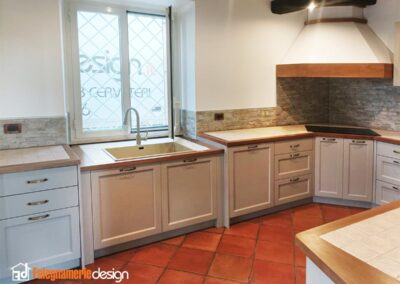 Cucina classica angolare