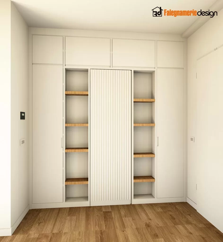 Armadio con libreria