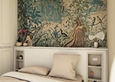 Boiserie letto