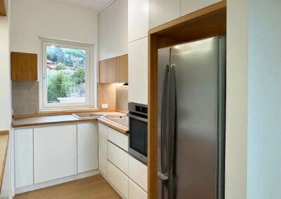 Cucina moderna ad angolo