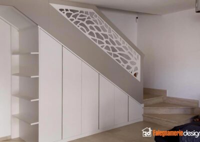 divisorio corrimano scala