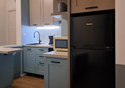 Cucina piccola ad angolo