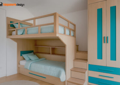 Letto a soppalco per ragazzi