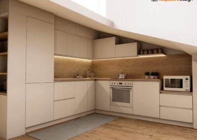 Cucina mansaradata