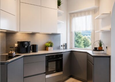 Cucina moderna fuorisquadra