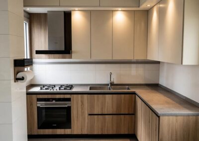 Cucina bianca moderna