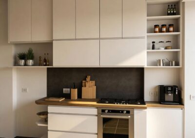 Cucina bianca moderna