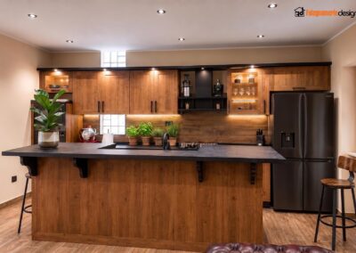 Cucina moderna in legno