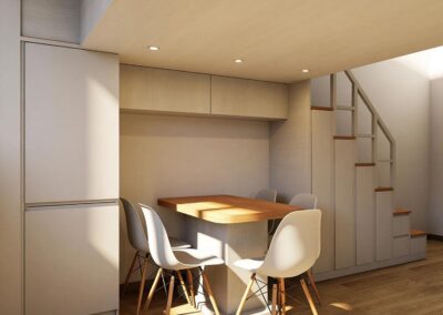 Soppalco su misura in vero legno