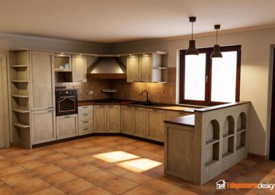 Cucina classica grande