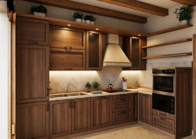 Cucina classica rustica