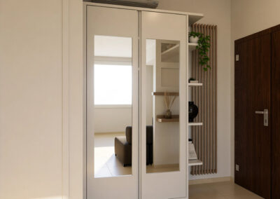 Mobile per ingresso in legno