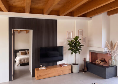 Boiserie con porta