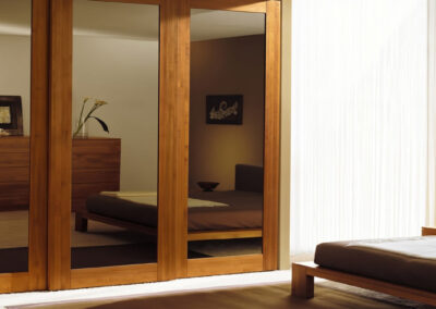 Camera da letto in legno