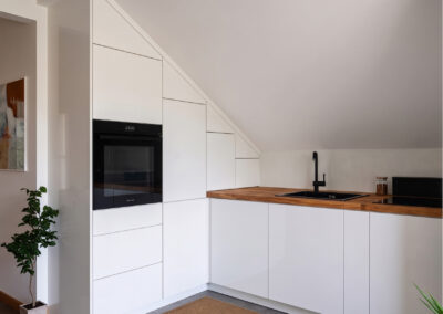 Cucina Moderna per mansarda