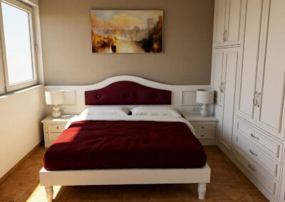 letto in stile classico