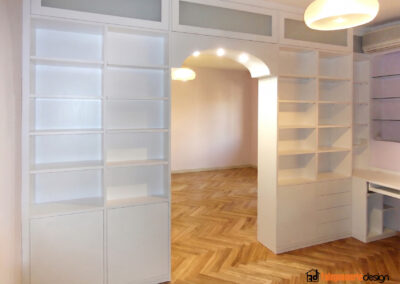 Libreria bifacciale