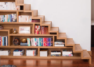 Scala fruttabile su misura con libreria