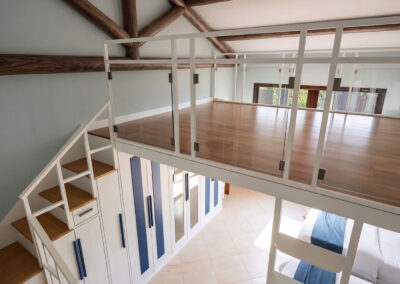 Soppalco in legno per cameretta