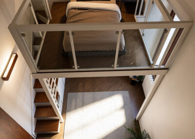 Soppalco con letto
