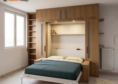 Letto a scomparsa per soggiorno