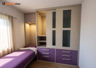 Letto singolo a scomparsa