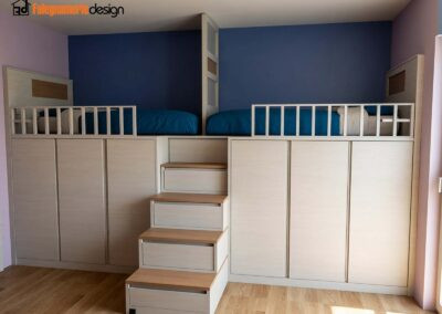 letto a soppalco su misura