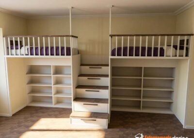 letto a soppalco su misura