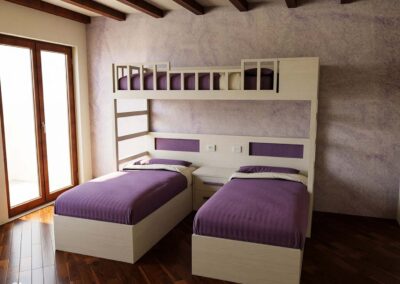letto a soppalco salvaspazio