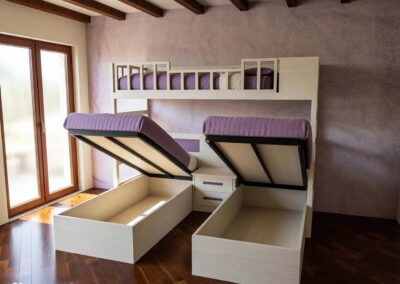 letto a soppalco salvaspazio