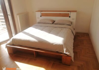 Letto su misura con cassetti